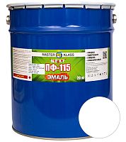 Эмаль ПФ-115 белая, 0,9 кг, Мастер Класс